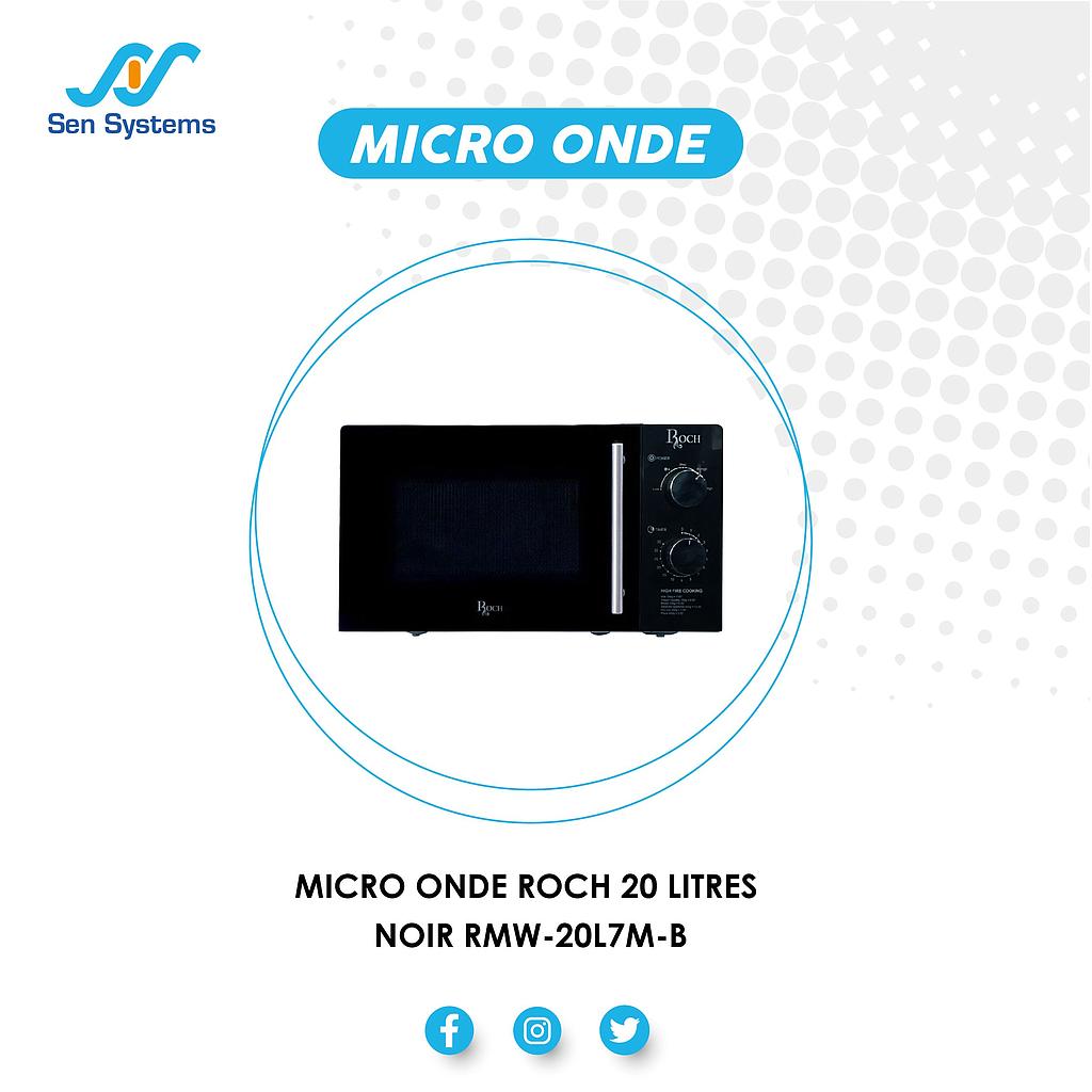 RMW20L MICRO ONDE ROCH 20 LITRES NOIR RMW-20L7M-B